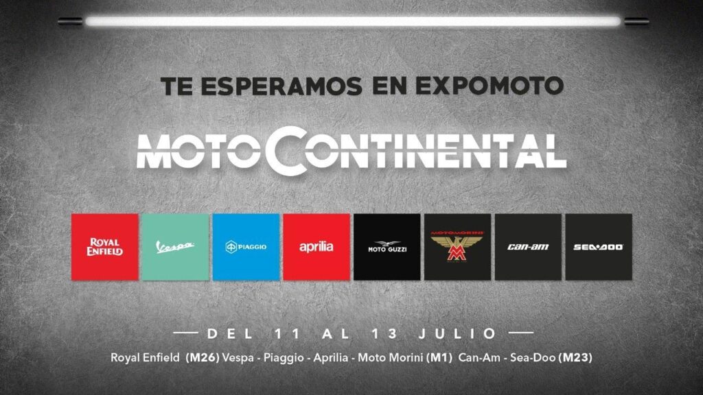 Moto Continental enciende motores en Expomoto 2025